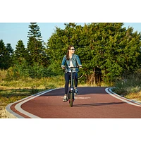 GoPowerBike GoBlitz Foldable Electric City Bike (350W Motor / up to 48km Battery Range / 32km/h Top Speed)- Black