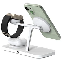 Kopplen Qi2 3-in-1 15W Wireless Charging Stand - White