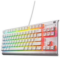 Steelseries Apex 3 Backlit TKL Ergonomic Gaming Keyboard - White - Only at Best Buy