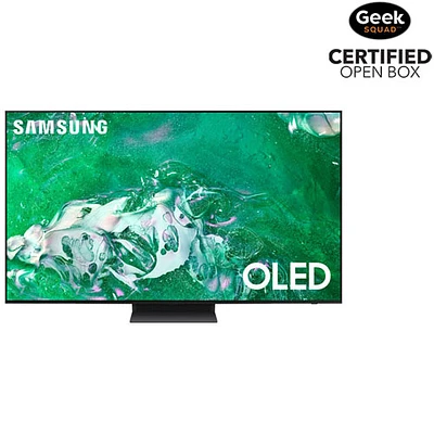 Open Box - Samsung 65" 4K UHD HDR OLED Tizen Smart TV (QN65S90DAFXZC) - 2024 - Graphite Black