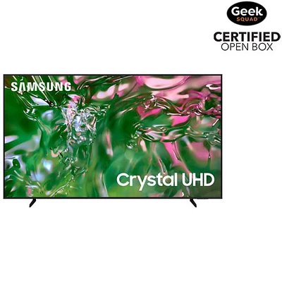 Boîte ouverte - Téléviseur intelligent Tizen HDR DEL UHD 4K de 85 po de Samsung (UN85DU6900FXZC) - 2024