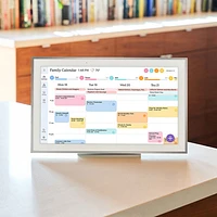 Écran intelligent avec calendrier tactile Skylight - Argenté - Exclusivité de Best Buy