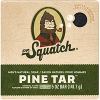 Dr. Squatch Men's Natural Bar Soap - Pine Tar