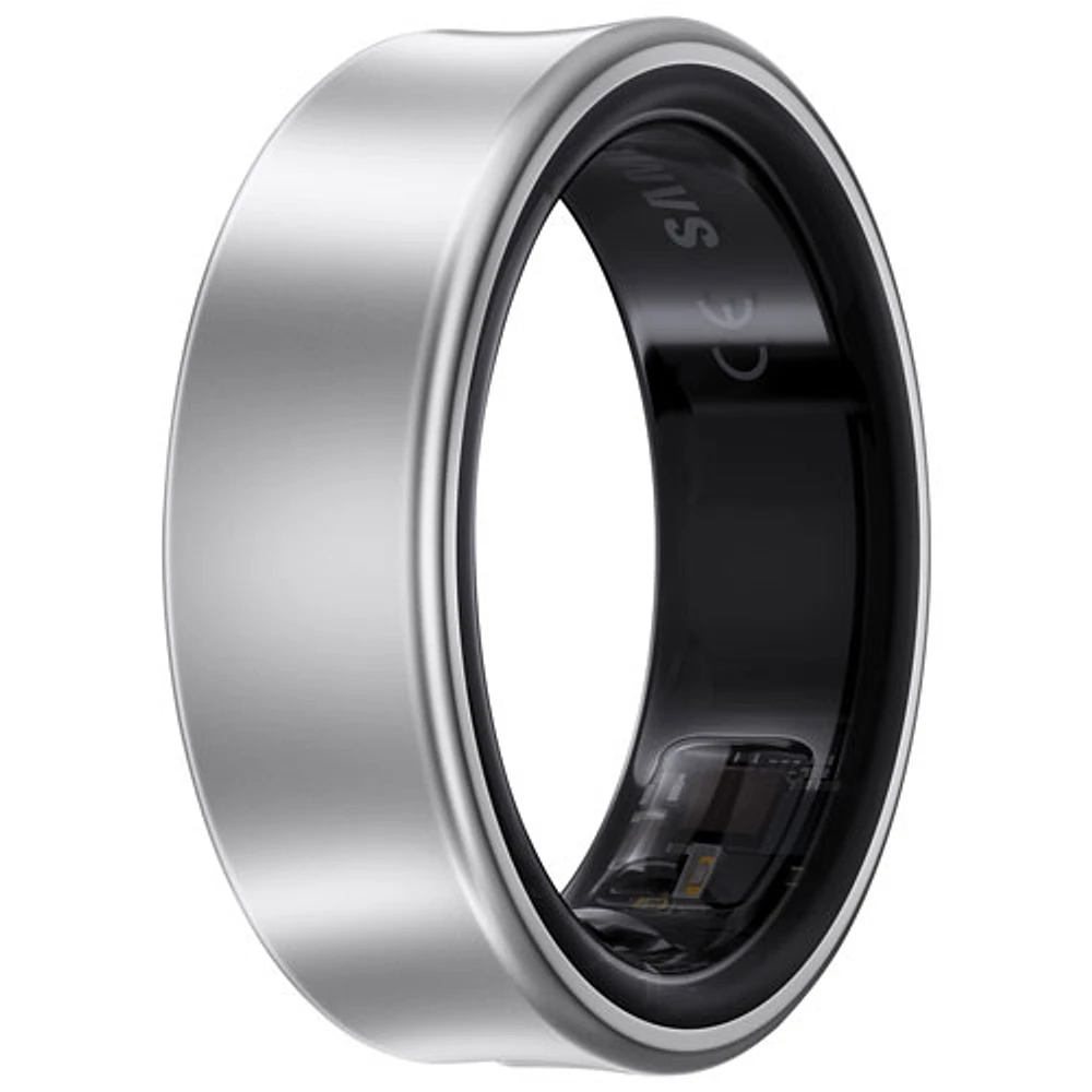 Samsung Galaxy Ring - Silver Titanium - Size 8