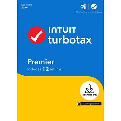 TurboTax Premier 2024 (PC) - 12 Returns