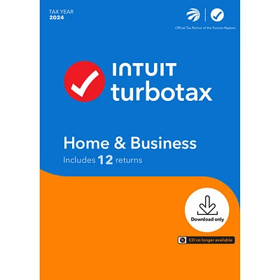 TurboTax Home & Business 2024 (PC) - 12 Returns