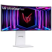 LG UltraGear 34" Ultrawide WQHD 240Hz 0.03ms GTG Curved OLED G-Sync/FreeSync Gaming Monitor (34GS95QE-W)