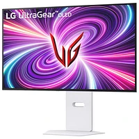 LG UltraGear 32" 4K UHD 240Hz 0.03ms GTG OLED LED G-Sync FreeSync Gaming Monitor (32GS95UV-W) - Ultimate White