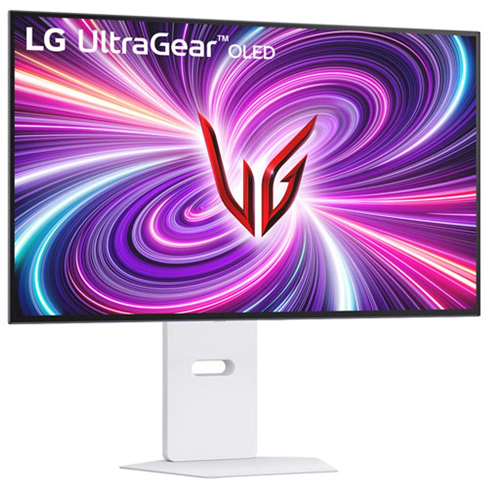 LG UltraGear 32" 4K UHD 240Hz 0.03ms GTG OLED LED G-Sync FreeSync Gaming Monitor (32GS95UV-W) - Ultimate White