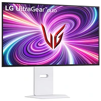 LG UltraGear 32" 4K UHD 240Hz 0.03ms GTG OLED LED G-Sync FreeSync Gaming Monitor (32GS95UV-W) - Ultimate White