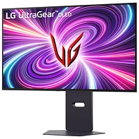 LG UltraGear 32" 4K UHD 240Hz 0.03ms GTG OLED LED G-Sync FreeSync Gaming Monitor (32GS95UV-B) - Purple Grey