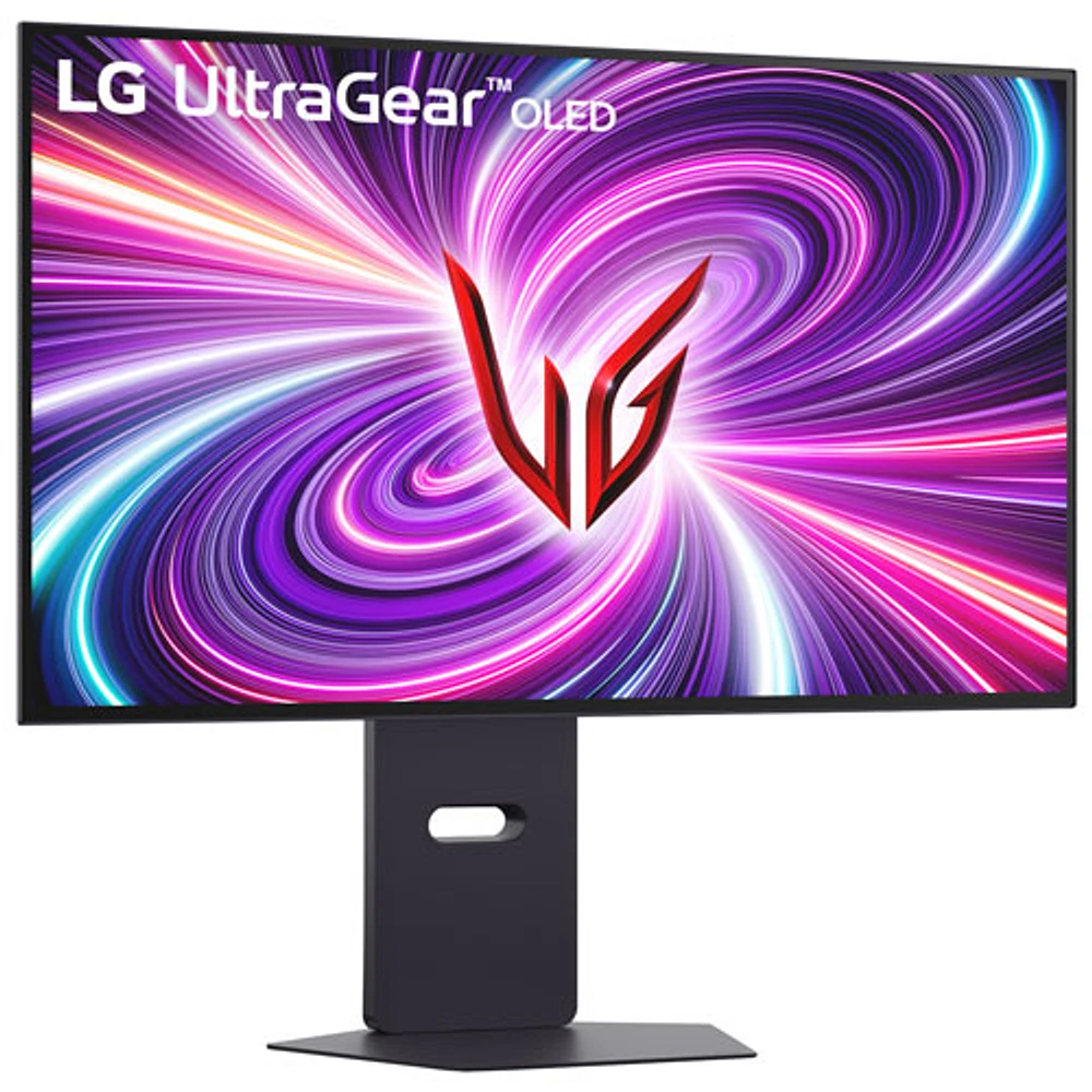 LG UltraGear 32" 4K UHD 240Hz 0.03ms GTG OLED LED G-Sync FreeSync Gaming Monitor (32GS95UV-B) - Purple Grey