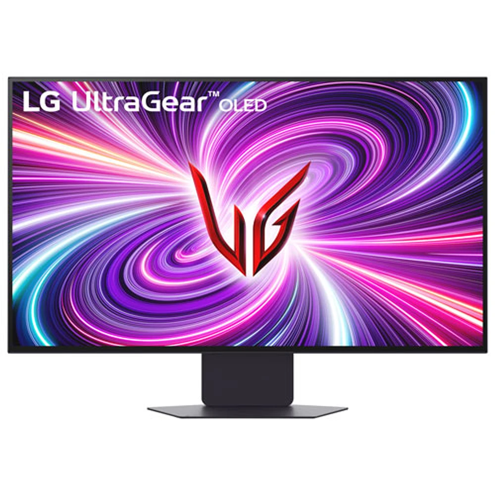 LG UltraGear 32" 4K UHD 240Hz 0.03ms GTG OLED LED G-Sync FreeSync Gaming Monitor (32GS95UV-B) - Purple Grey