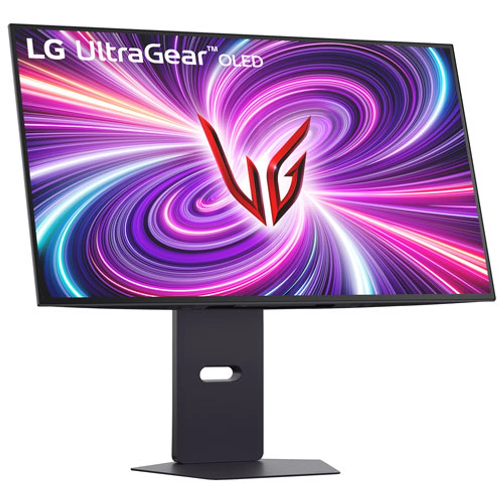 LG UltraGear 32" 4K UHD 240Hz 0.03ms GTG OLED LED G-Sync FreeSync Gaming Monitor (32GS95UV-B) - Purple Grey