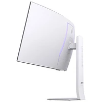 LG UltraGear 39" QHD 240Hz 0.03ms GTG Curved OLED LED G-Sync FreeSync Gaming Monitor (39GS95QE-W)- Ultimate White