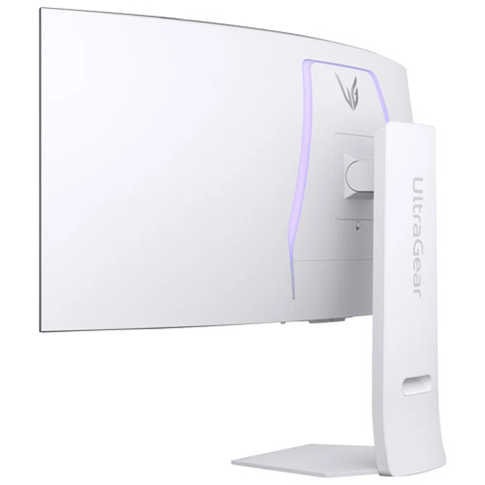 LG UltraGear 39" QHD 240Hz 0.03ms GTG Curved OLED LED G-Sync FreeSync Gaming Monitor (39GS95QE-W)- Ultimate White