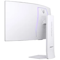 LG UltraGear 39" QHD 240Hz 0.03ms GTG Curved OLED LED G-Sync FreeSync Gaming Monitor (39GS95QE-W)- Ultimate White