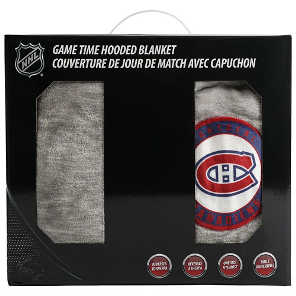 NHL Game Time Hooded Blanket - 31.5" x 44