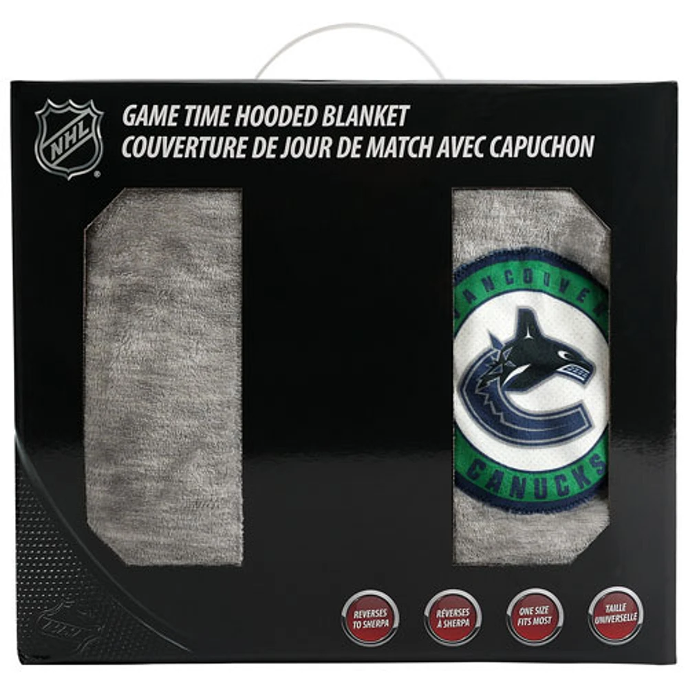 NHL Game Time Hooded Blanket - 31.5" x 44