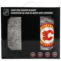 NHL Game Time Hooded Blanket - 31.5" x 44" - Calgary Flames