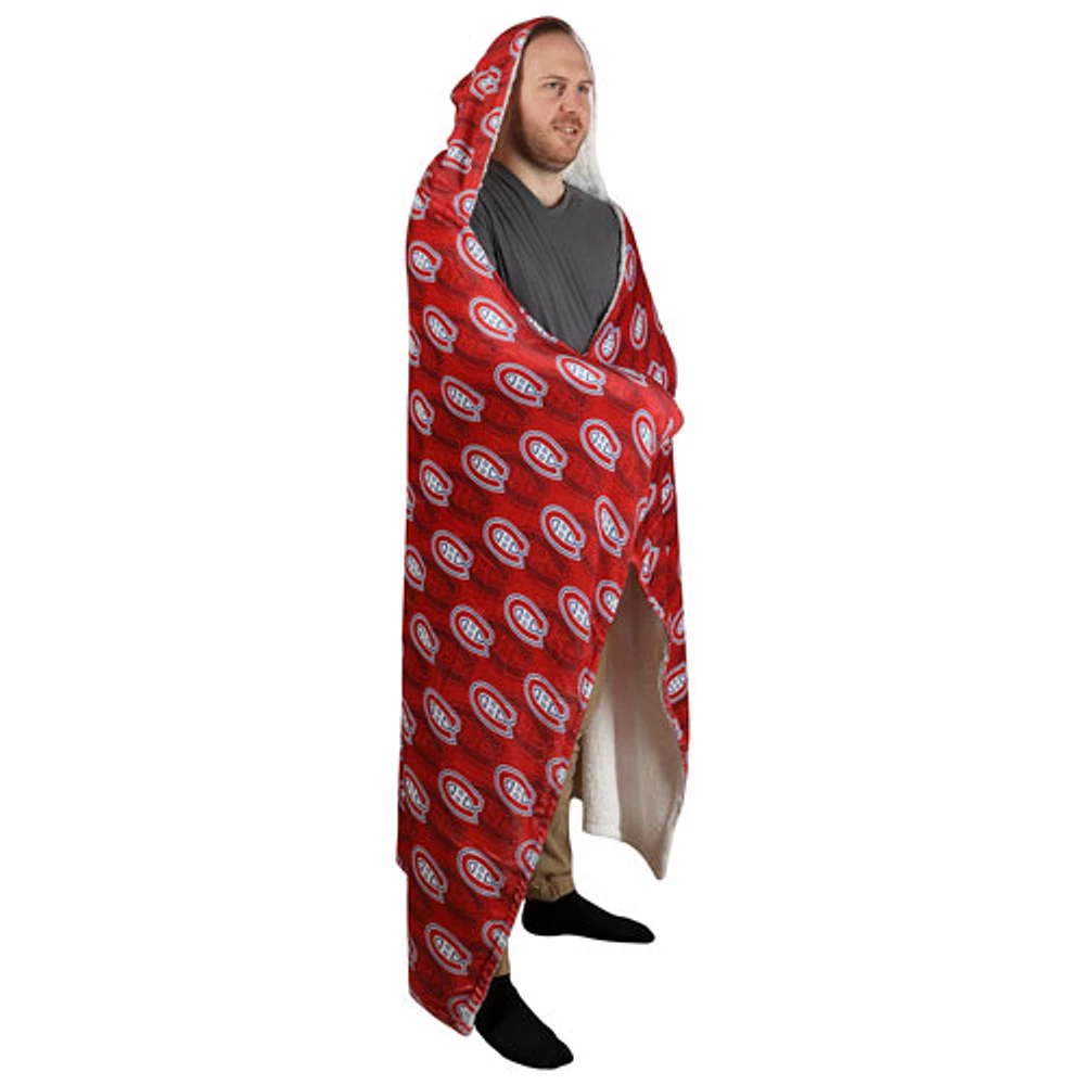 NHL Hooded Throw Blanket - 50" x 70" - Montreal Canadiens