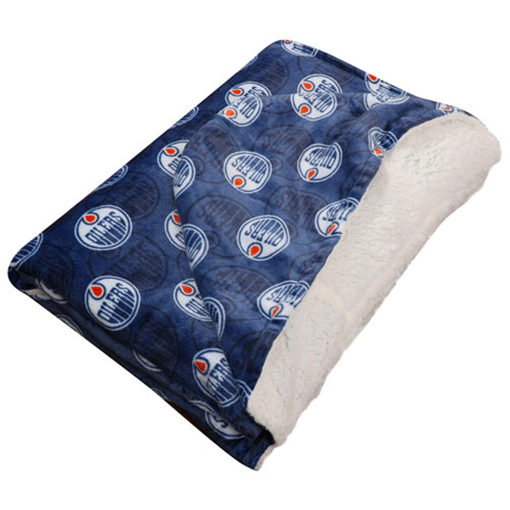 NHL Hooded Throw Blanket - 50" x 70" - Edmonton Oilers