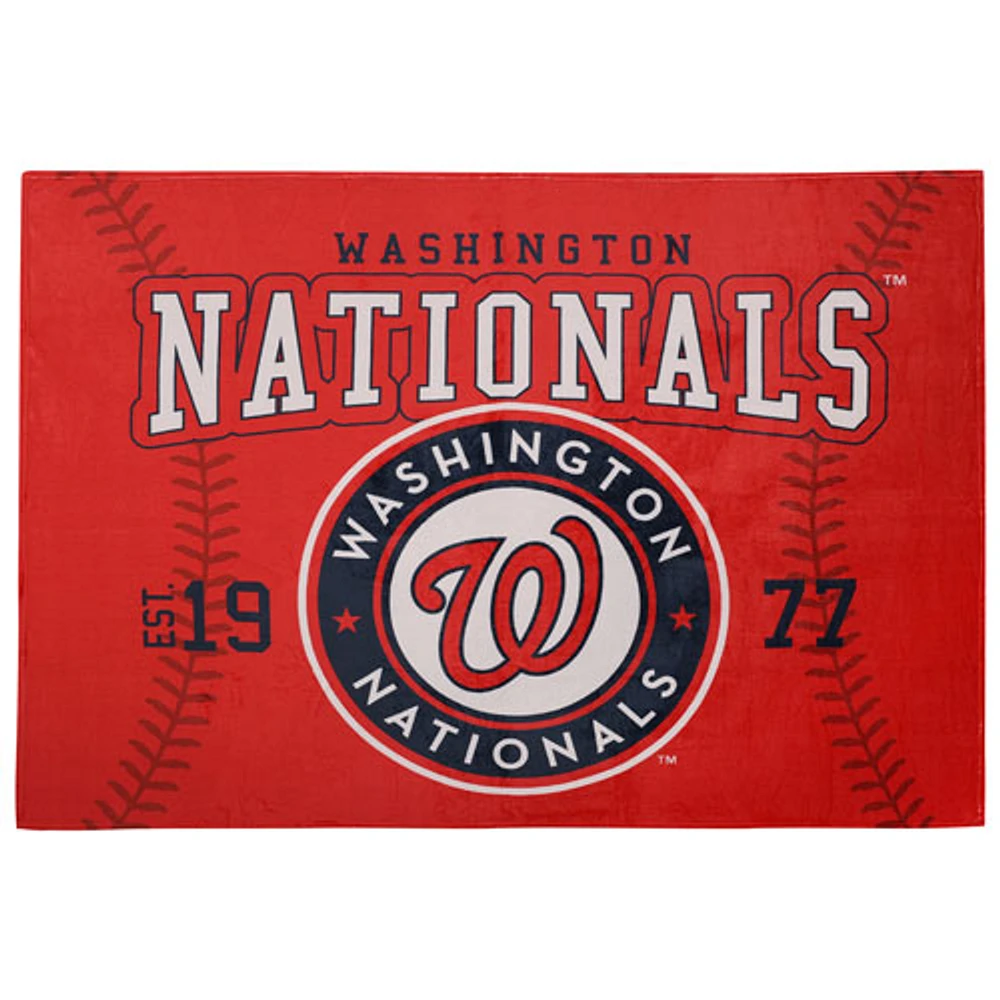 MLB Arena Throw Blanket - 66" x 90" - Washington Nationals