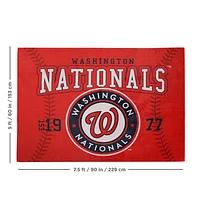 MLB Arena Throw Blanket - 66" x 90" - Washington Nationals