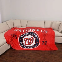 MLB Arena Throw Blanket - 66" x 90" - Washington Nationals