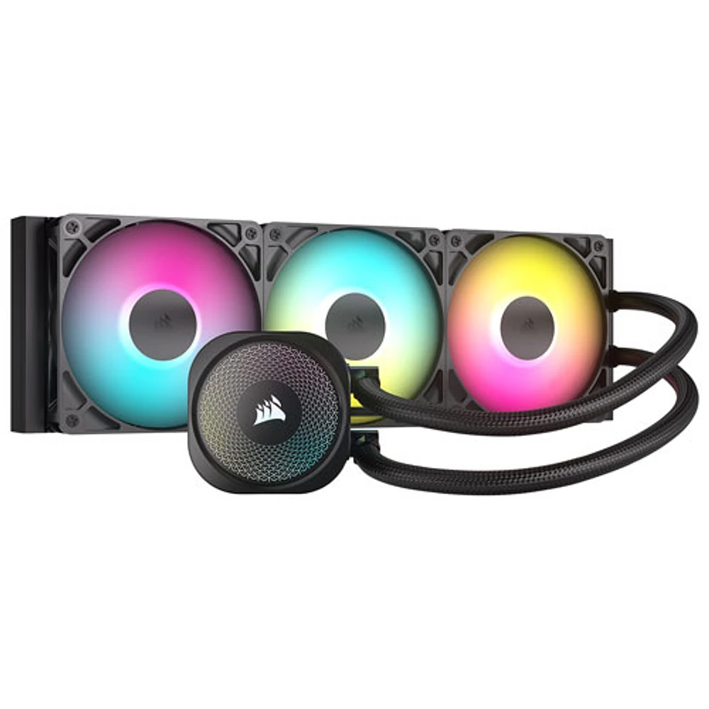 Corsair Nautilus 360 RS ARGB Liquid CPU Cooling System - Black