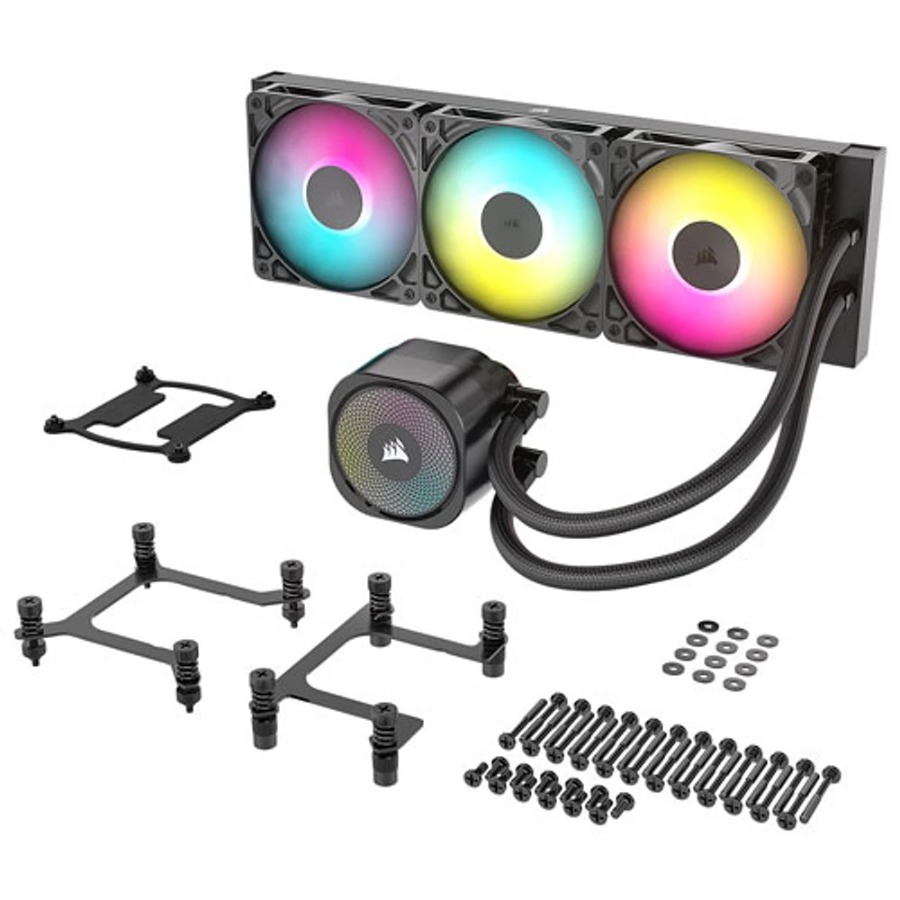 Corsair Nautilus 360 RS ARGB Liquid CPU Cooling System - Black