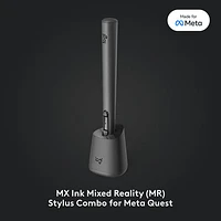 Stylet de réalité mixte MX Ink avec station de recharge de Logitech pour Meta Quest