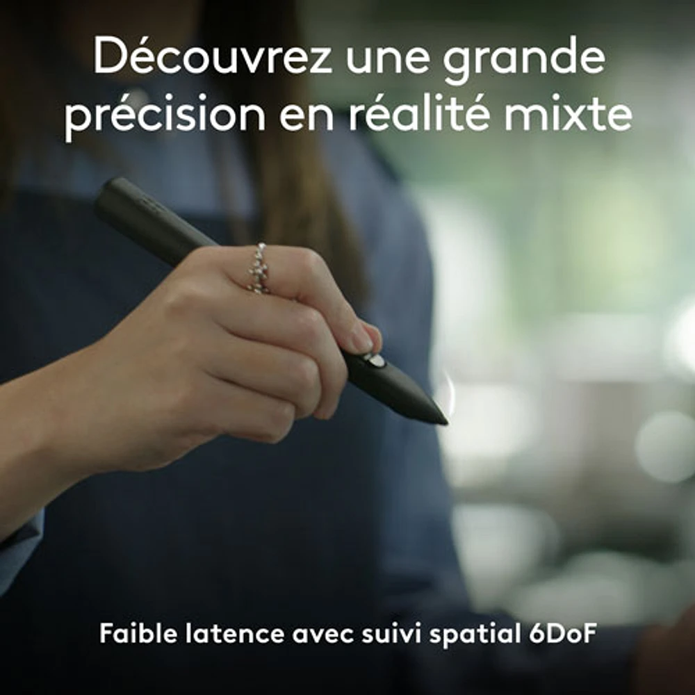 Stylet de réalité mixte MX Ink avec station de recharge de Logitech pour Meta Quest