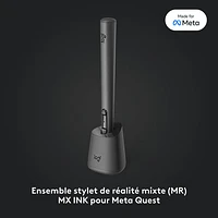 Logitech MX Ink MR Stylus with Charging Dock Combo for Meta Quest