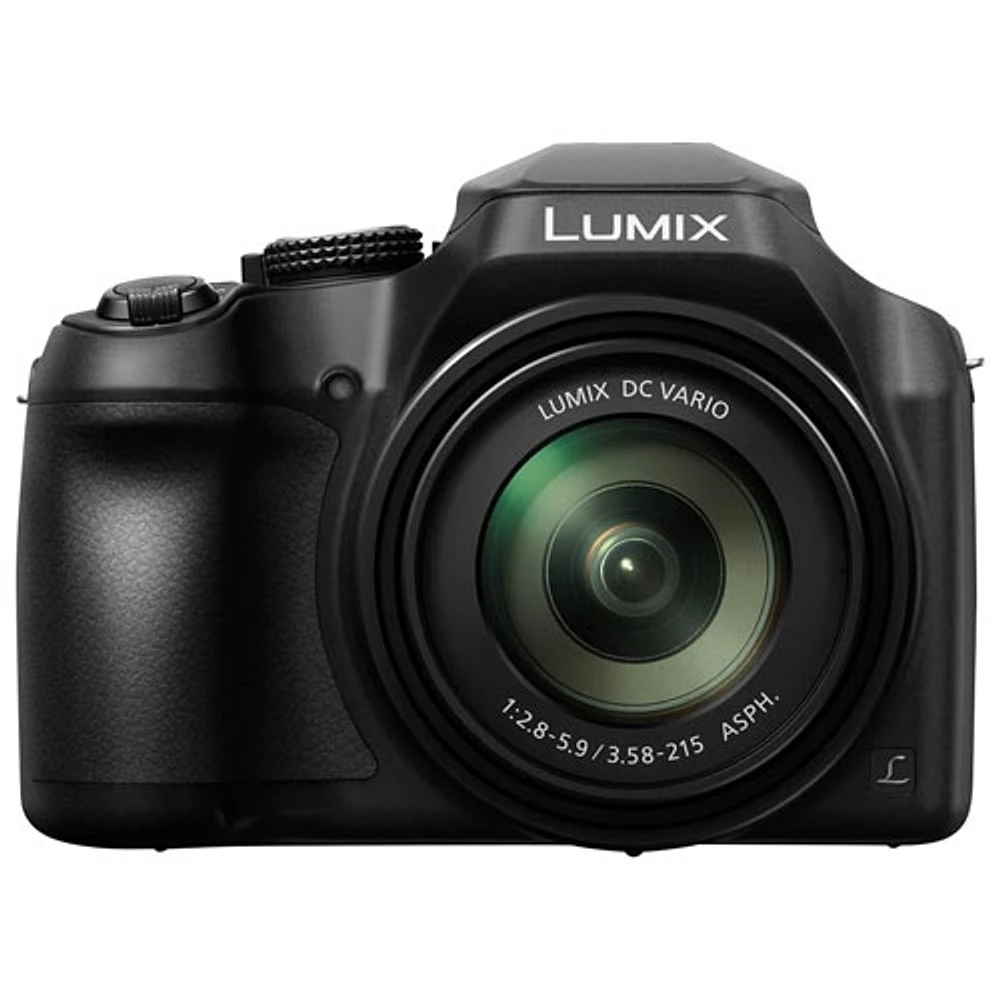 Panasonic LUMIX DCFZ80DK Full-Frame Mirrorless Camera with 20-1200mm Lens Kit