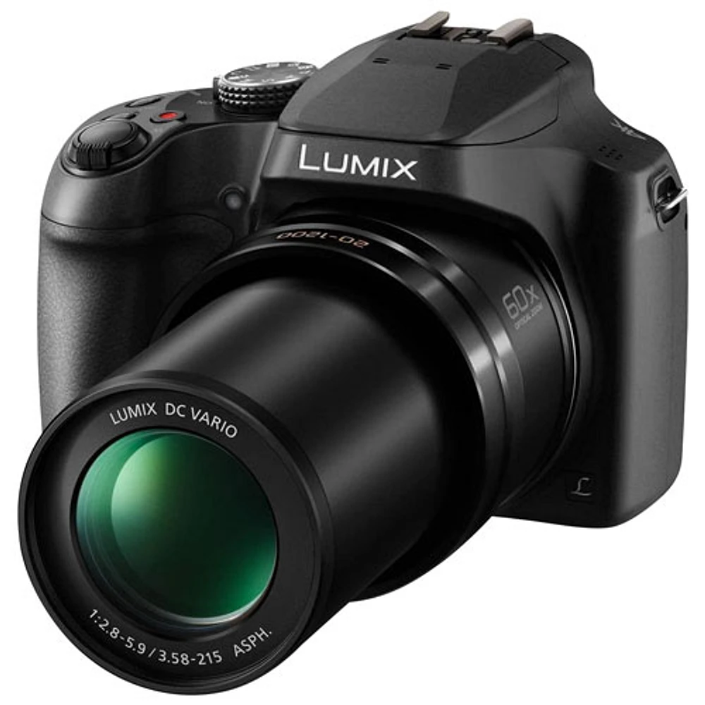 Panasonic LUMIX DCFZ80DK Full-Frame Mirrorless Camera with 20-1200mm Lens Kit