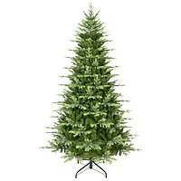 Puleo 7.5 Ft. Pre-lit Carrington Christmas Fir Tree (301-CAT-75LW5K4-CUL)