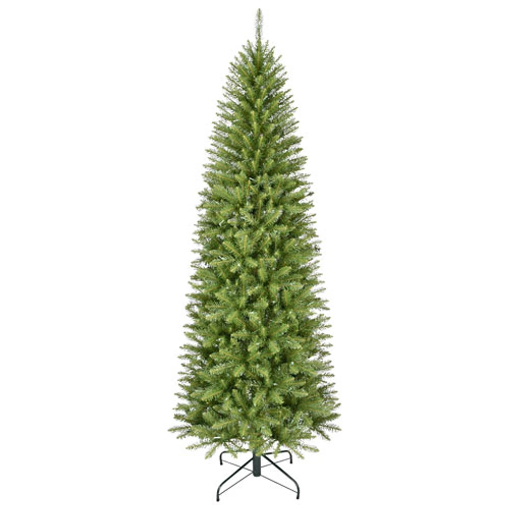 Puleo 7 Ft. Pre-lit Slim Keyport Christmas Spruce Tree (301-KEPSL-70C3-CUL)