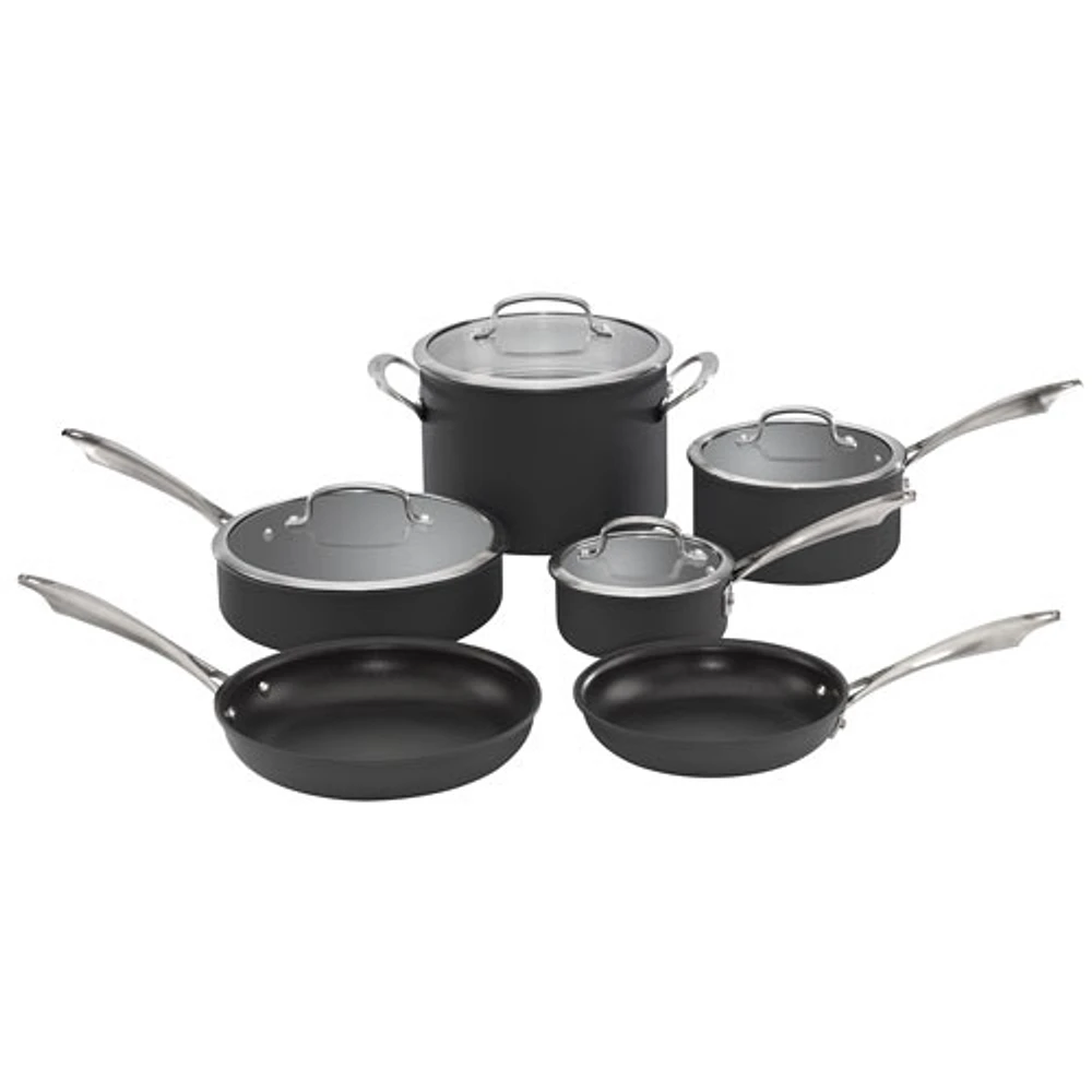 Batterie de cuisine 10 pièces à induction de Cuisinart - Argenté