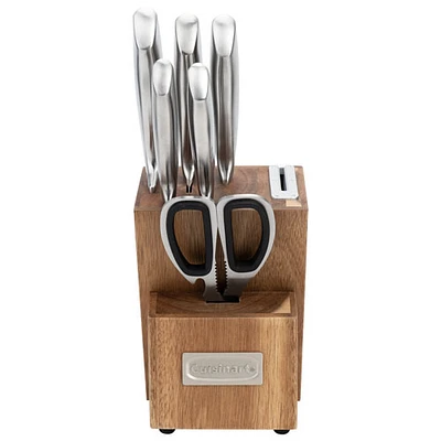 Porte-couteau de 7 pièces en acier allemand de Cuisinart (C77SS-7P2NC)