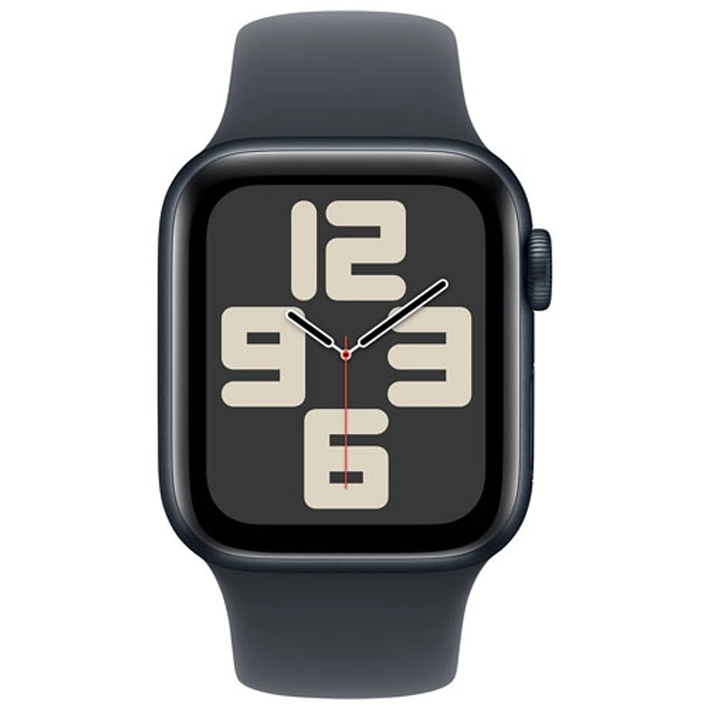 Koodo Apple Watch SE (GPS + Cellular) 40mm Midnight Aluminum Case with Midnight Sport Band - Small/Medium - Monthly Tab Payment