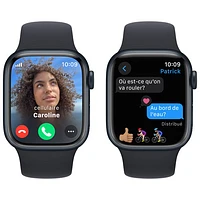 Koodo Apple Watch Series 9 (GPS + Cellular) 41mm Midnight Aluminium Case with Midnight Sport Band - Small / Medium 130-180mm - Monthly Tab Payment