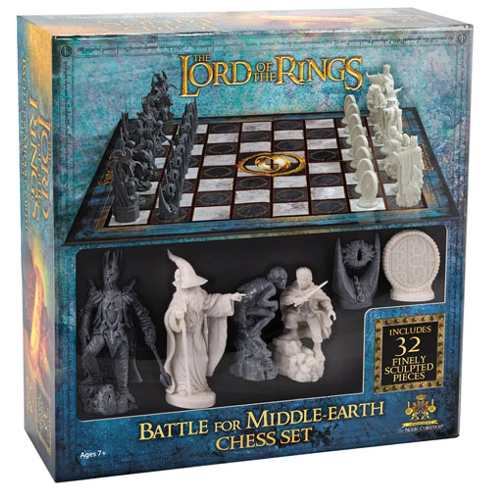 The Noble Collection: The Lord of the Rings - Battle for Middle-Earth Chess Set