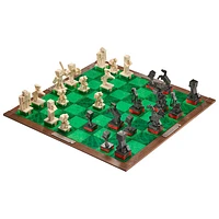 The Noble Collection: Minecraft - Overworld Heroes vs. Hostile Mobs Chess Set