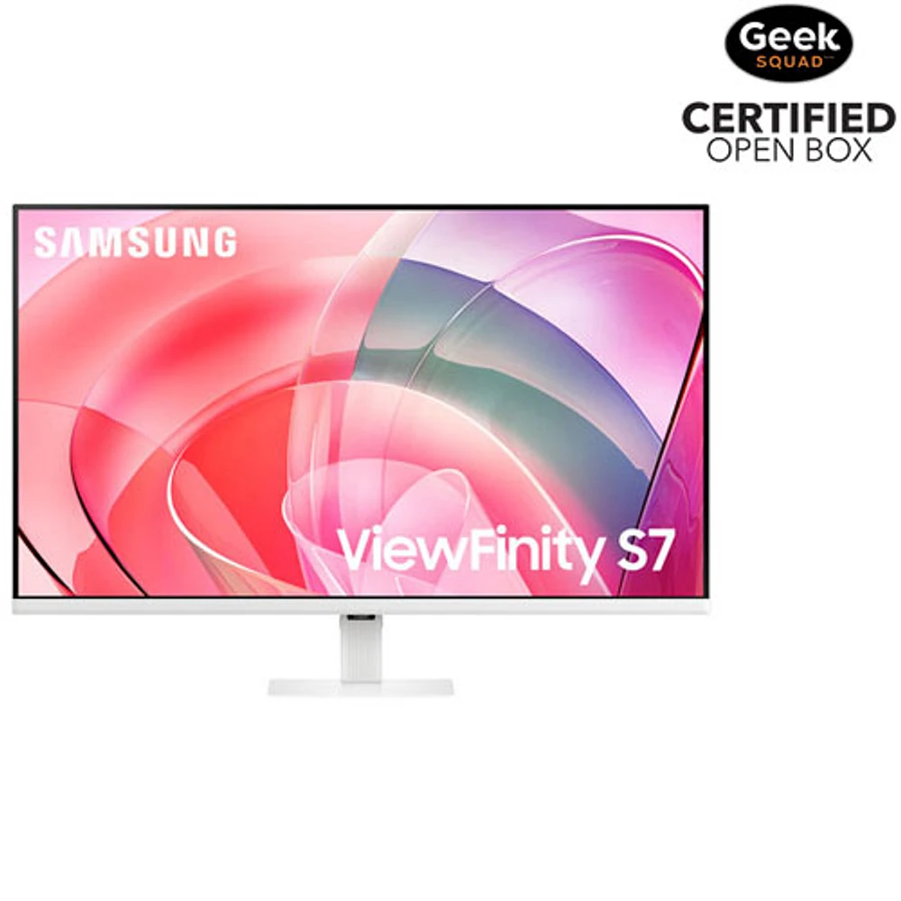 Open Box - Samsung 32" 4K Ultra HD 60Hz 5ms GTG VA LCD Monitor (LS32D701EANXZA) - Warm White