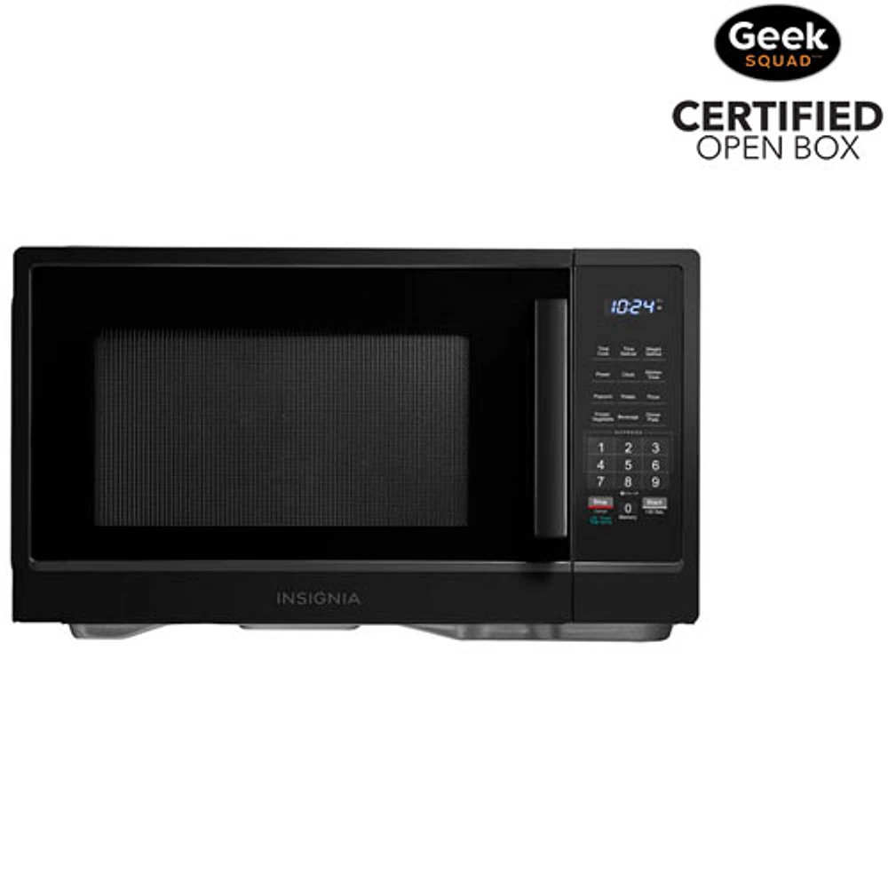 Open Box - Insignia 1.1 Cu. Ft. Microwave (NS-MW11BK5-C) - Black