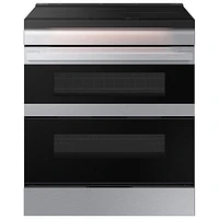 Open Box - Samsung 30" 6.3 Cu. Ft. Double Oven Slide-In Induction Air Fry Range - SS