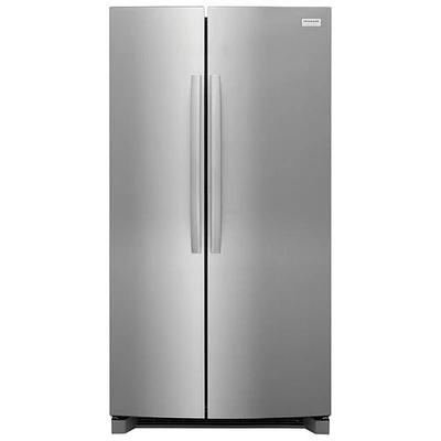 Réfrigérateur côte à côte 26 pi³ 36 po Gallery Frigidaire (GRSN2620AF) - Inox antiempreinte