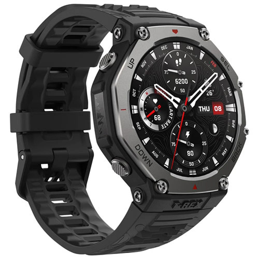 Amazfit T-Rex 38mm Bluetooth Outdoor Smartwatch - Onyx