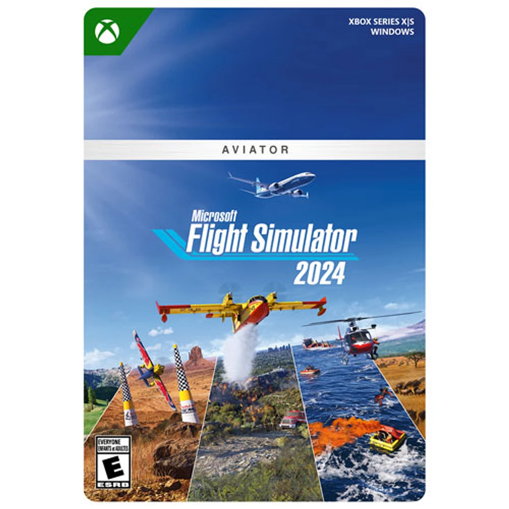 Microsoft Flight Simulator 2024 Aviator Edition (Xbox Series X|S / Windows) - Digital Download